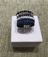 Anello Ziio Donna in Argento RING BABE 3 SIL LAPIZ - RING BABE 3 SIL LAPIZ